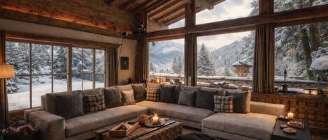 Smart TV, fireplace, table tennis, stereo