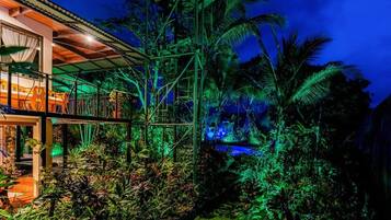 Overnatningsstedets område