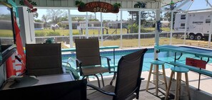 Pool - WATERFRONT PUNTA GORDA  POOL  BEACH BOAT HOME BY VENICE, SIESTA KEY BEACH PETS K (Port Charlotte)