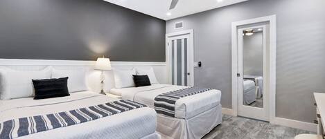 3 slaapkamers, een bureau, een strijkplank/strijkijzer, gratis wifi