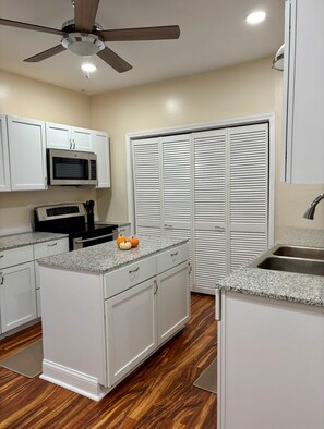 Mikrovågsugn, ugn, spishäll och diskmaskin