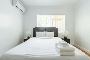 4 habitaciones, wifi, ropa de cama y acceso para silla de ruedas