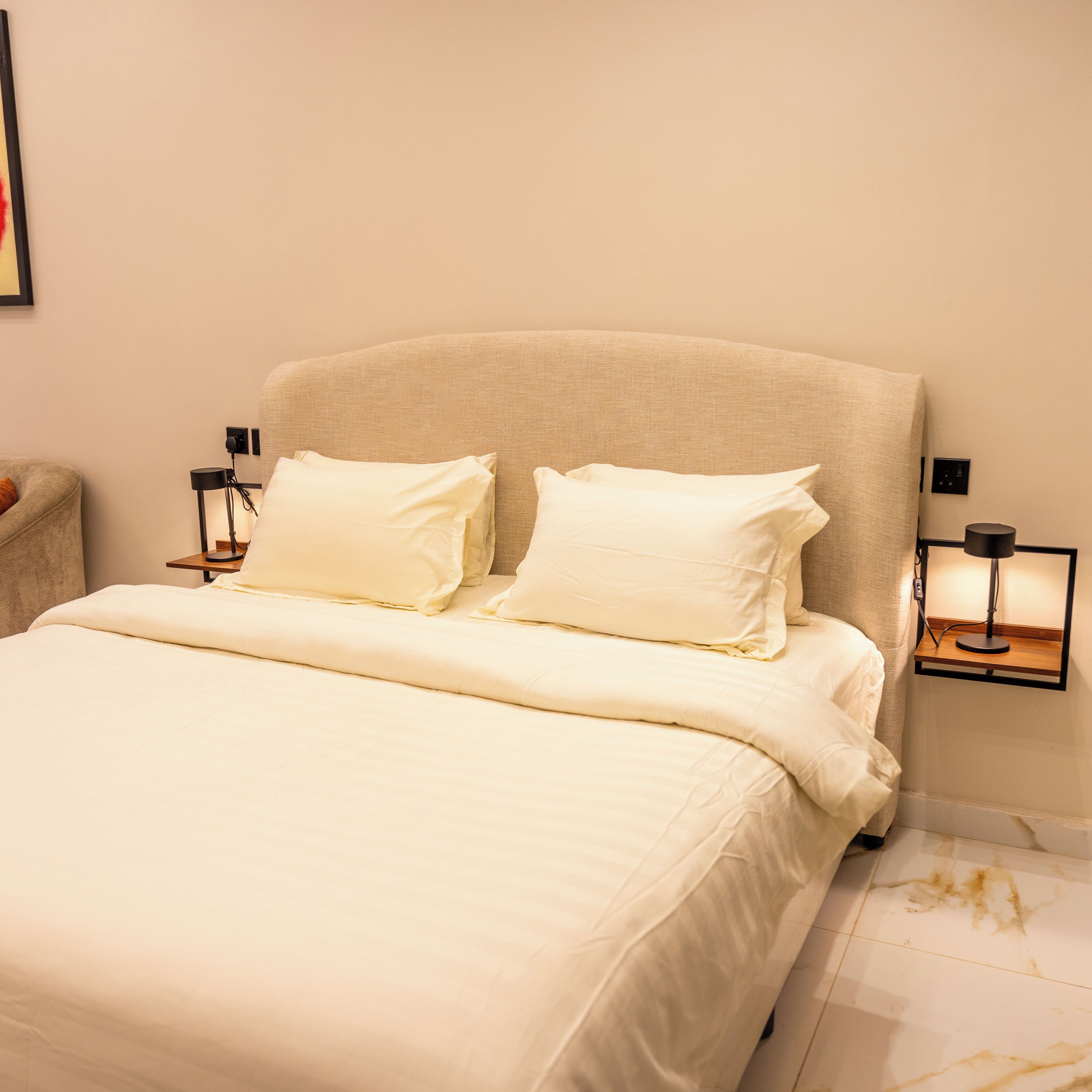 1 soverom, strykejern/-brett, wi-fi og sengetøy