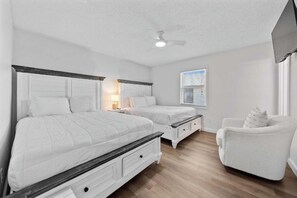 Iron/ironing board, travel cot, free WiFi, bed sheets