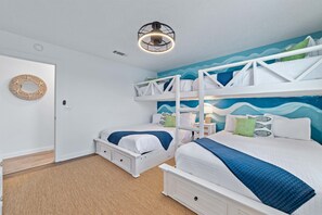 3 bedrooms, iron/ironing board, travel cot, free WiFi