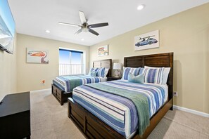 2 bedrooms, iron/ironing board, travel cot, free WiFi