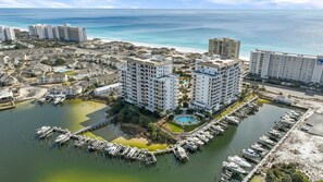 Exterior - Harbor Landing 104B harbor views sleeps 6 close to beach (Destin)