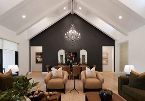 Smart TV, fireplace, offices