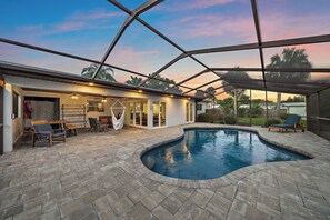 Beheizter Pool
