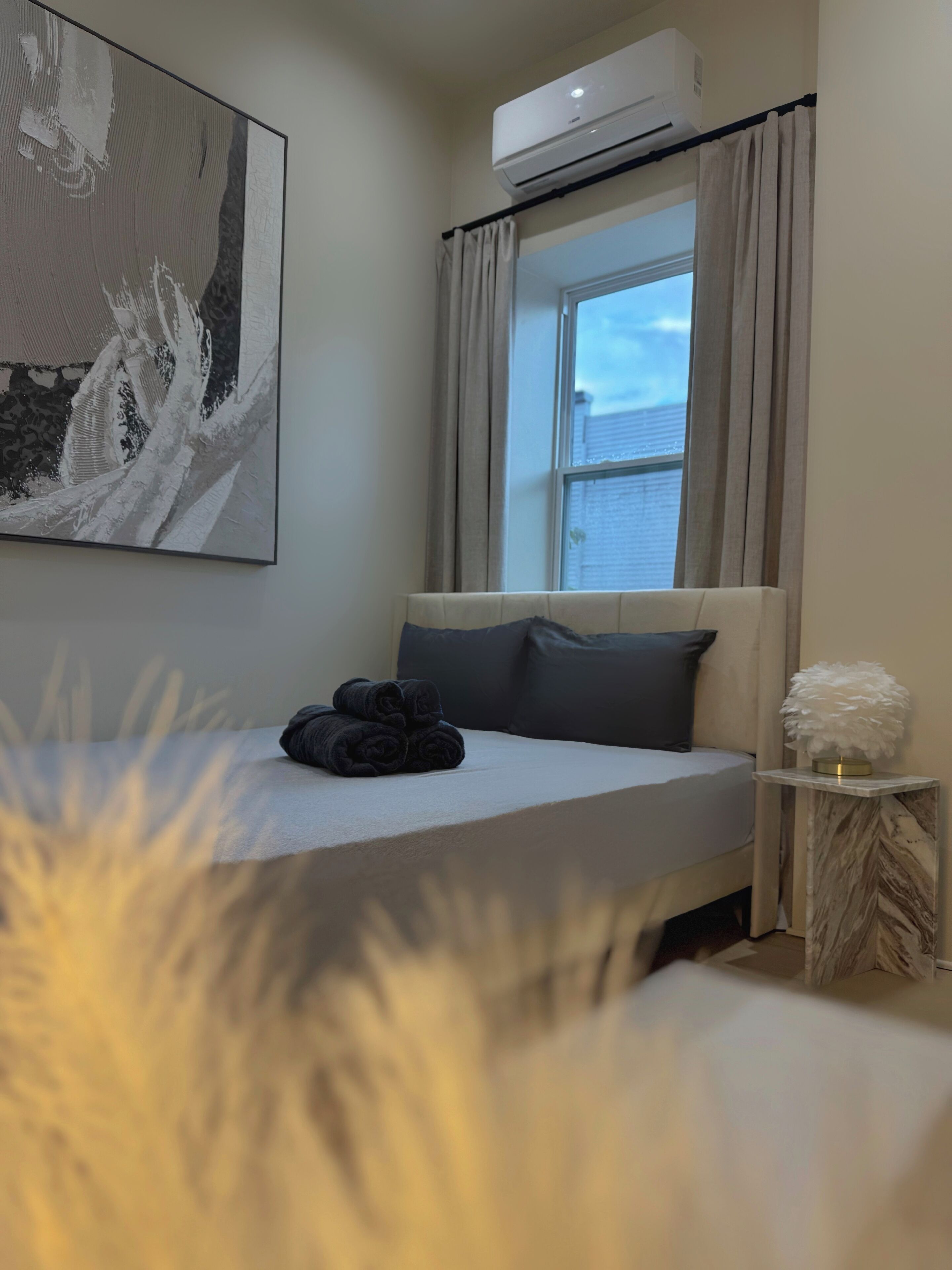 2 室のベッドルーム、アイロン / アイロン台、インターネット、ベッドシーツ