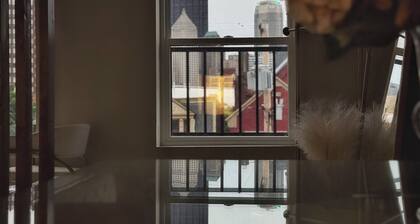 City view• 2 BEDS •Free Parking•Urban Escape