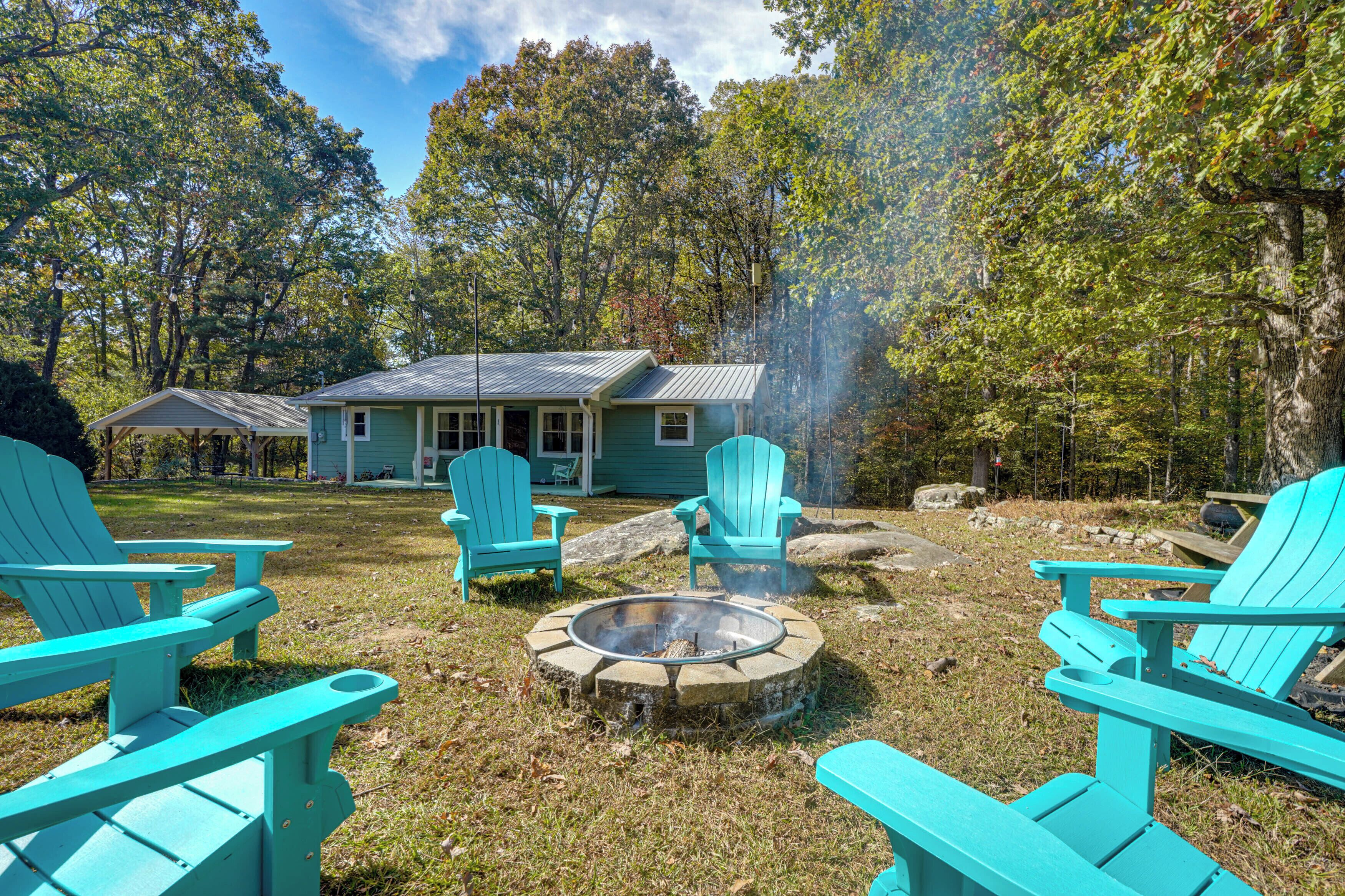 Overnattingsstedets uteområder