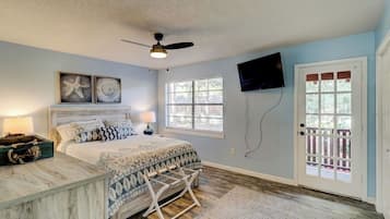 Iron/ironing board, travel crib, bed sheets