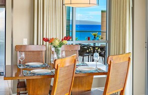 Dining - Maui Resort Rentals: Honua Kai Konea 834 – 8th Floor Penthouse | Oversized Lanai w/ Ocean & Mountain Views! (Lahaina)