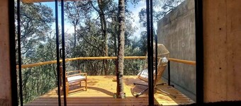 Nordic chalet in the middle of the forest