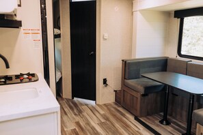 Microwave, oven, stovetop