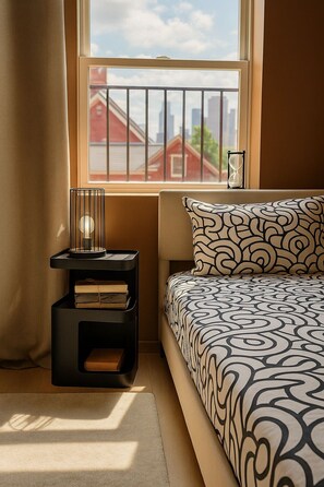 1 bedroom, iron/ironing board, Internet, bed sheets