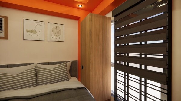 Iron/ironing board, WiFi, bed sheets