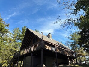 Exterior - Chalet-Style Log Home  – Waynesville, Ohio (Waynesville)