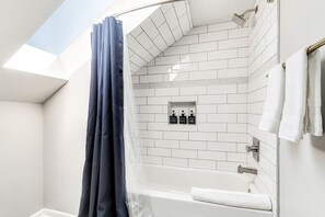 Hair dryer, towels