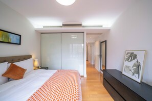 Superior Apartment, 3 Bedrooms, Balcony, City View | Iron/ironing board, free WiFi