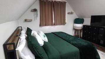 1 habitación, wifi y ropa de cama