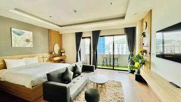 Bộ đồ giường cao cấp, nệm có lớp đệm bông