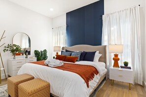 8 室のベッドルーム、アイロン / アイロン台、WiFi、ベッド��シーツ