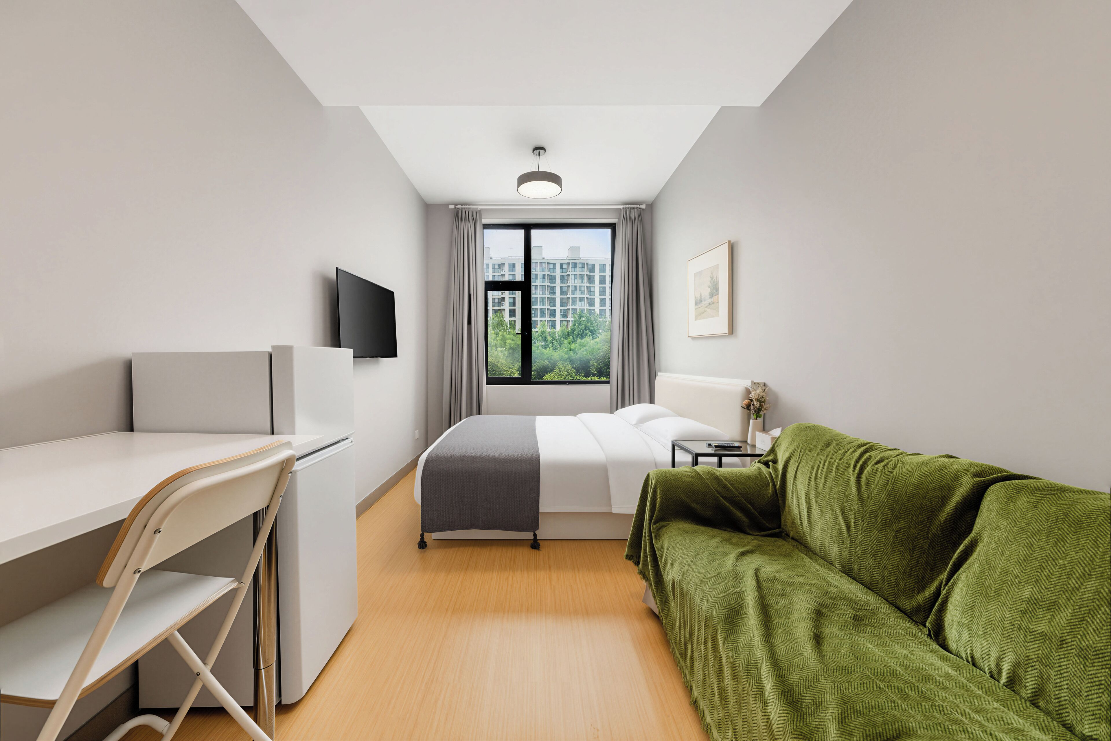 Habitación económica doble | Escritorio y wifi gratis