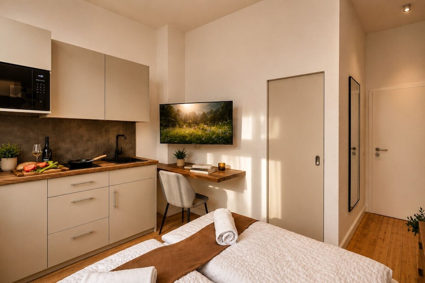 Nuju Rentals | Studio-apartment | 2 Gäste | Zentral - Bielefeld