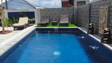 Superior-dobbeltværelse - balkon - udsigt til pool | Udendørsområde