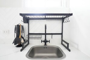 Kamer, 1 slaapkamer, terras, uitzicht op tuin | Interieur