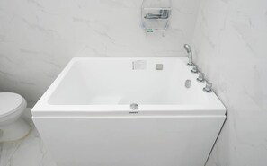 Room, 1 Bedroom, Terrace, Garden View | Bathroom - Room-luxurious Double Deluxe With Wifi n (Lucena)