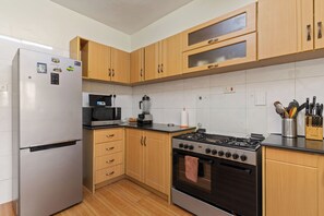 Microwave, oven, stovetop