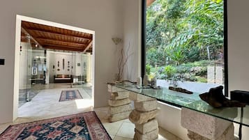 Vila, 3 quartos, para fumantes, sacada | Parte interna