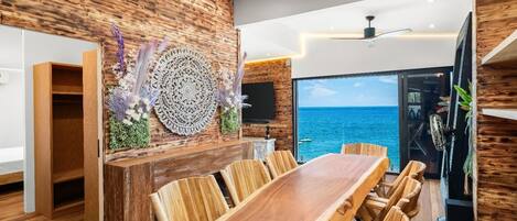Villa, Beach View | Living area