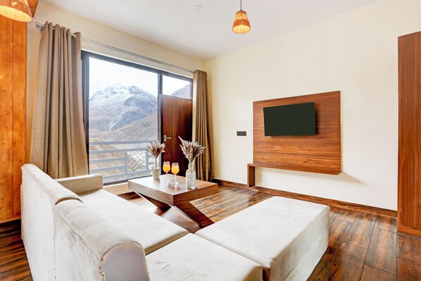 Suite Studio Deluxe, balcon, vue montagne