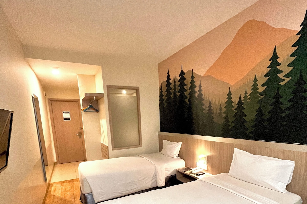 Twin Room, City View | Free WiFi