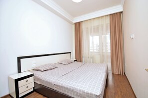 Classic Apartment, 1 Bedroom, Balcony, Garden View | Premium bedding, laptop workspace, blackout drapes, iron/ironing board - Apartments by Luxe Group BU944 (Yerevan)