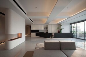 Zona de estar del vestíbulo