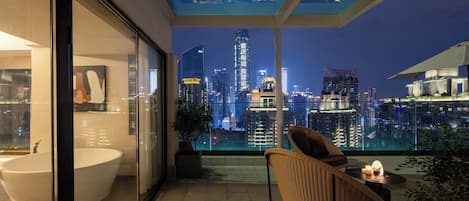 City Suite, City View | Terrace/patio