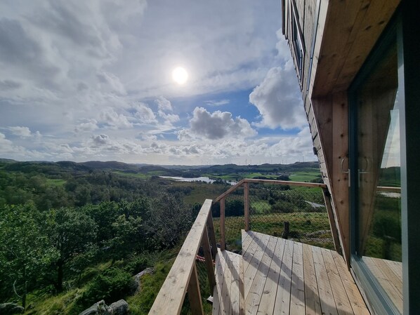 Cabin, Hill View | Terrace/patio