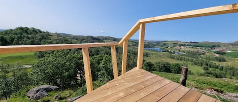 Cabin, Hill View | Terrace/patio