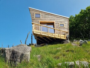 Majoituspaikan julkisivu