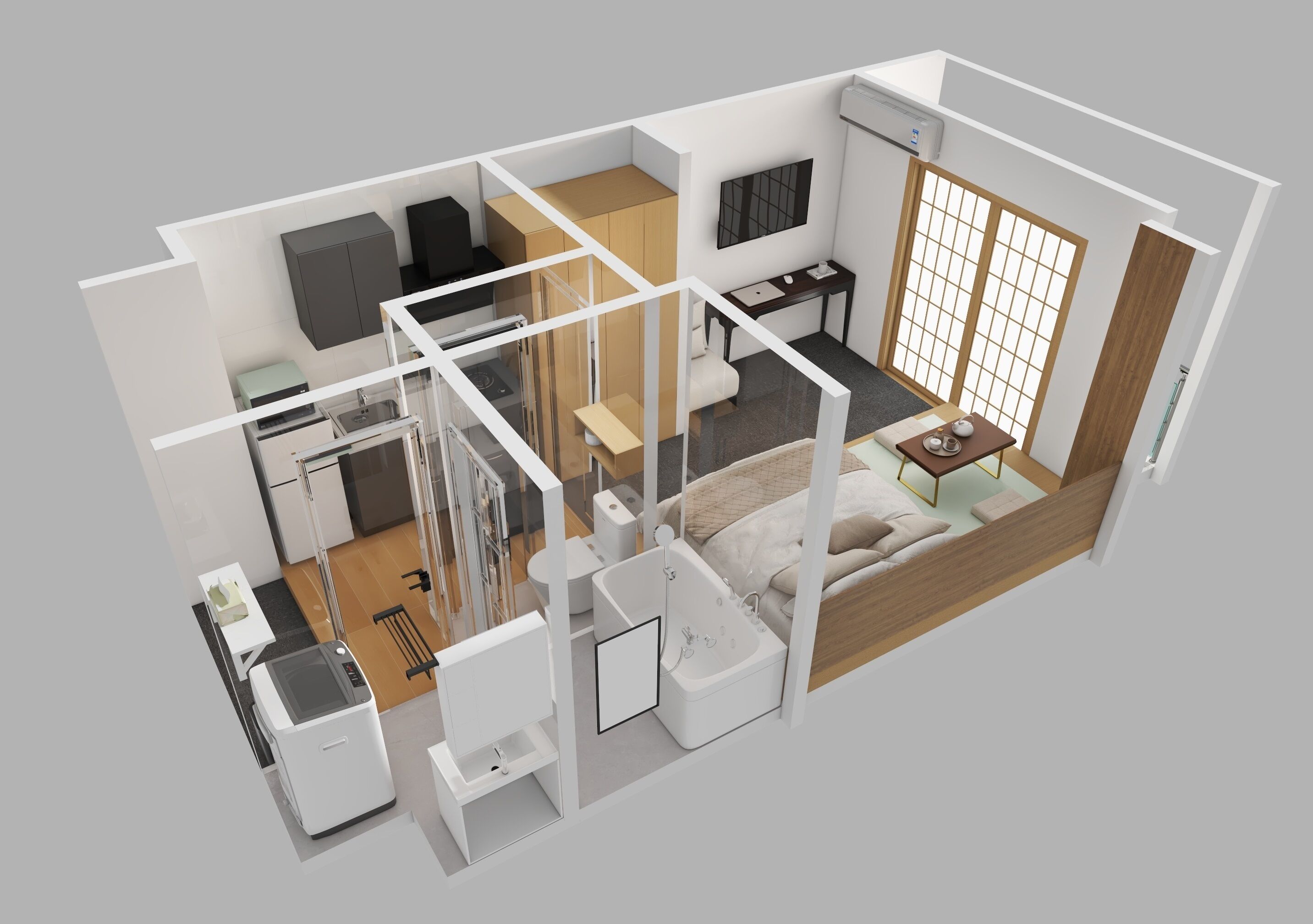 Blackout drapes, free WiFi