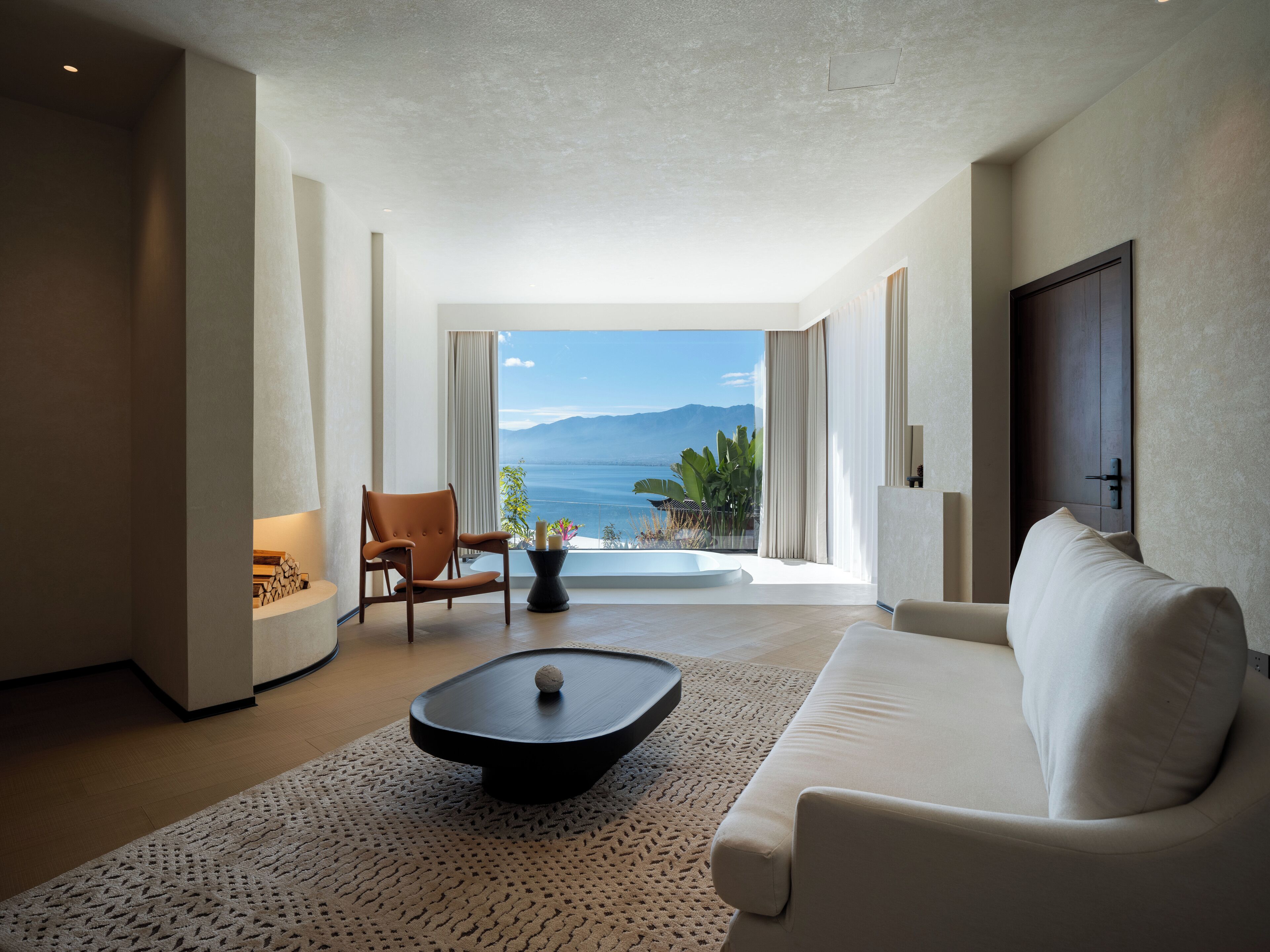 全景套房, 海洋景观 | 办公桌、笔记本电脑工作区、遮光窗帘、隔音