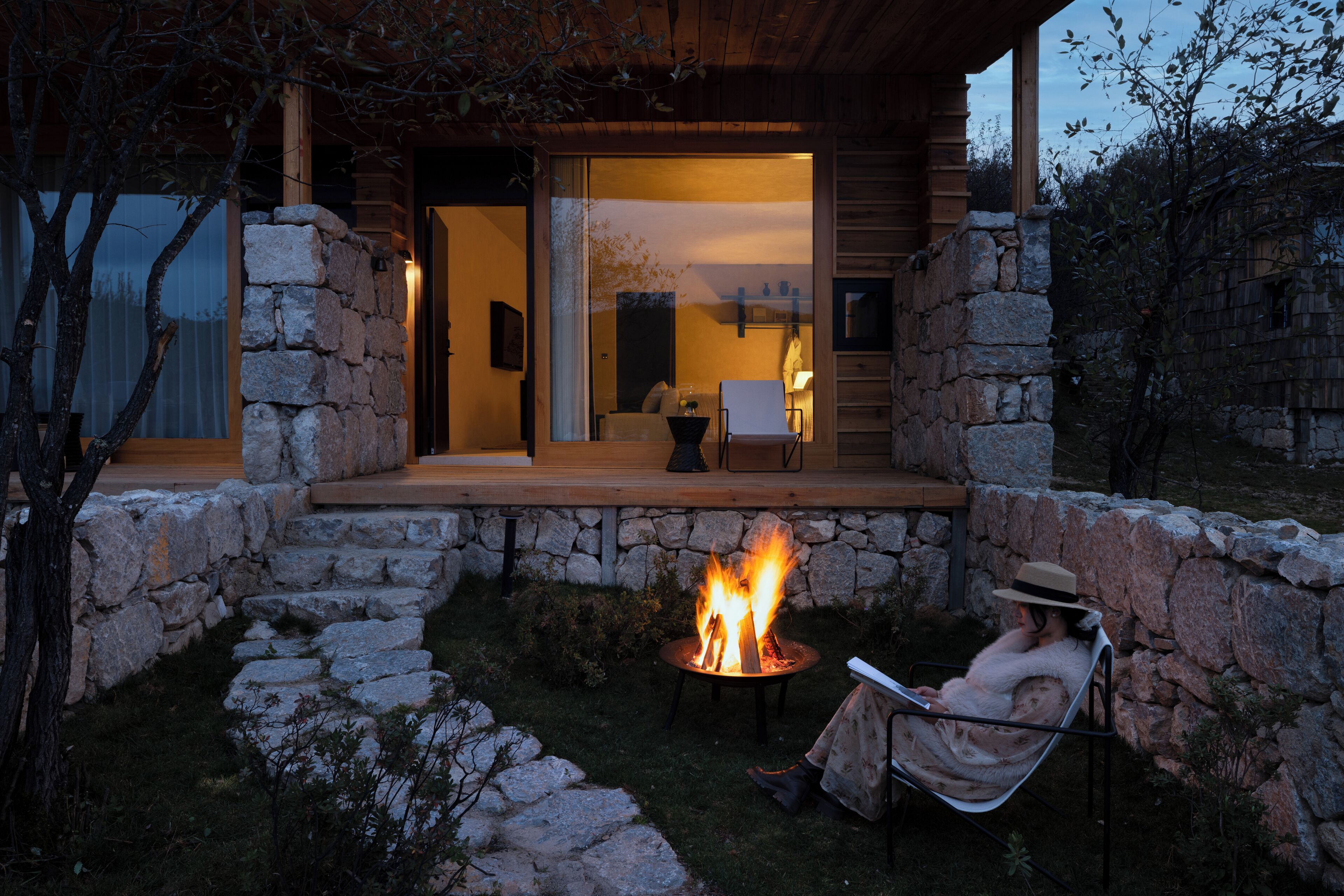 特色小木屋, 山景 | 書桌、手提電腦工作空間、免費 Wi-Fi