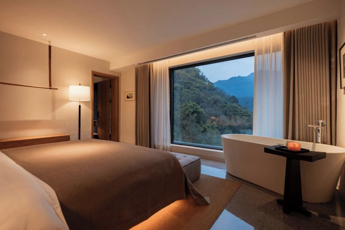 Superior Double Room, Mountain View | Down duvets, minibar, desk, laptop workspace