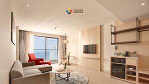 Family Suite One Bedroom Ocean Breeze | Minibar, in-room safe, desk, blackout curtains - The Grand Arena Cam Ranh Hotel & Resort  (Bac Cam Ranh)
