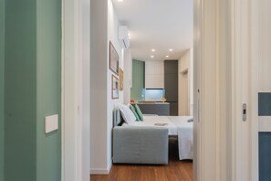 Apartamento (1 Bedroom) | 1 dormitorio, tabla de planchar con plancha, cunas (de pago)